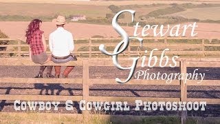 Western Photo Shoot - Cowboy &amp; Cowgirl