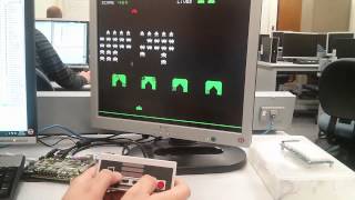 Space Invaders for a AtlysSpartan-6