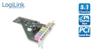 Logilink Pc0027B 5.1 K Pci Ses Kartı, Game Port