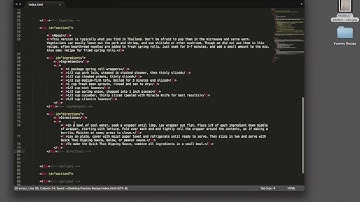 (9/19) Adding Recipe Content - Mobile First Responsive Design