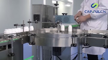 Capsule Bottling Line inlcuding Counting and Induction Sealing 2