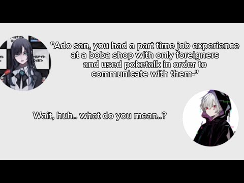 【Eng sub】 Ado and Mafumafu talk part time jobs ［All night nippon］