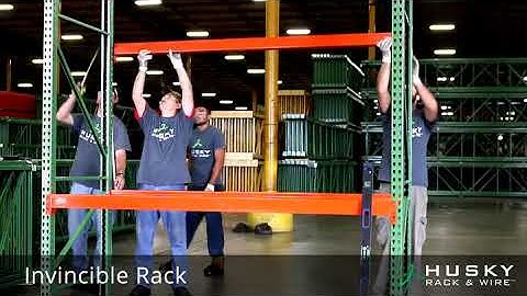 Pallet Rack Full Installation Video