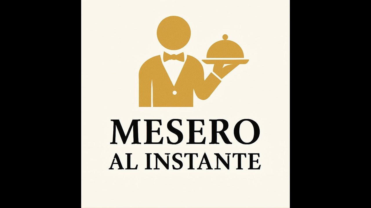 Mesero al Instante, fast service, happy clients