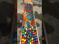 マーブルラン90 marble run 幸せな玉転がし 面白スロープ 手作りコース編