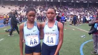 Edwin Allen 43.62 4x100 New Penn  Relays record