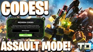 TDX Assault Mode Codes 2026 ✅ NEW & VERIFIED! Roblox Tower Defense X Codes 🎁 screenshot 3