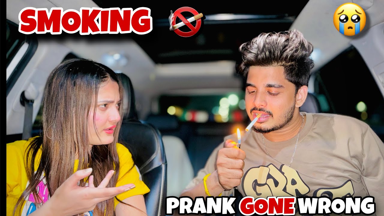 Smoking 🚬 Prank On My Girlfriend 🤯 || Prank Gone Wrong 😤