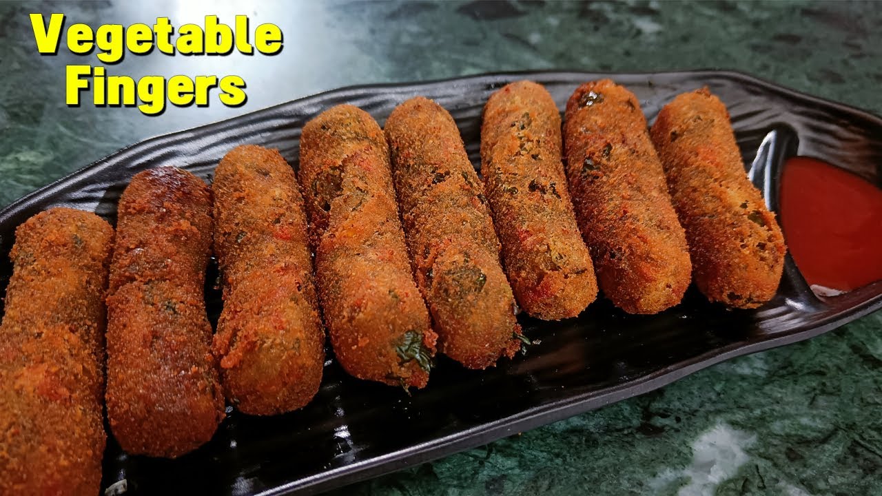 Crunchy Vegetable Fingers | I Potato Fingers | KFC Veg Strips | Burger King Veggie Strips Recipe