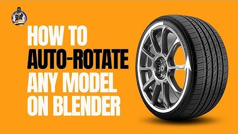 How to Auto Rotate Any Model in Blender (Perfect for Showcases & Animations)