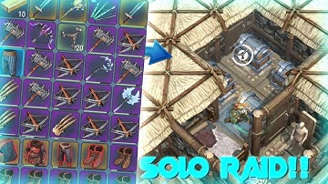 FROSTBORN: EPIC SOLO RAID!! DECENT LOOT!