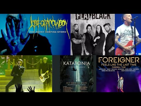 Ghost cancel shows - Foreigner Residency - TSO Tour - Sevendust box set! - Katatonia