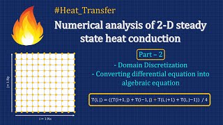 🔥 Numerical Analysis of 2-D Conduction Steady state heat transfer. PART - 2 by CAD CAM CAE TUTORIALS 9,125 views 2 years ago 18 minutes