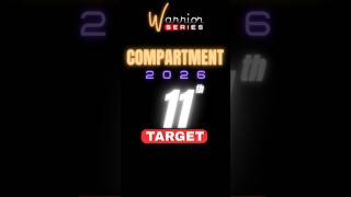 CBSE Compartment Exam 2026 | Maths Compartment Exam Best Strategy 2026 | Warrior Series