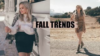 Fall Trends Haul + Lookbook + YSL Shoe Dupes