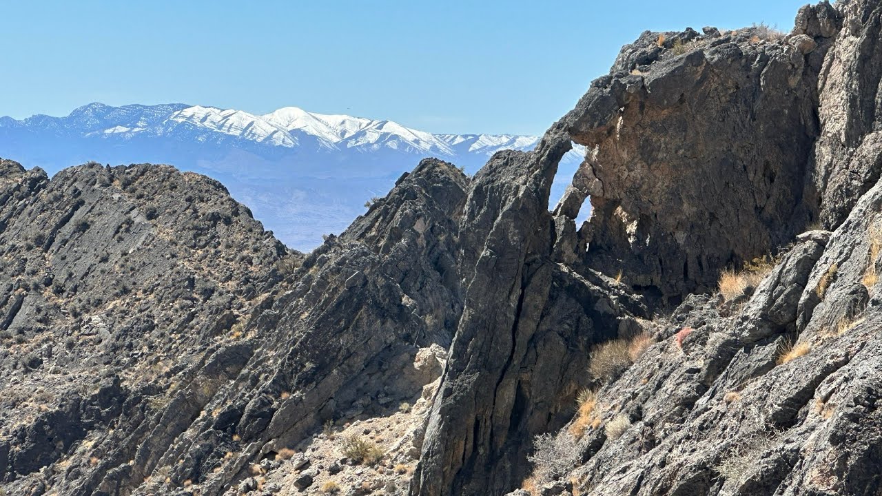 Native American Agave Roasting Pits, Fossils, Formations and More in the Sheep Range, Nevada