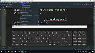Famous Can't type in PyCharm Profile
