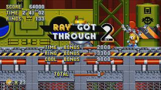 Sonic Mania Plus - Mania Mode (Ray - NG+)