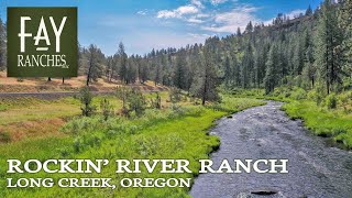 Oregon Property For Sale | Rockin&#39; River Ranch | Long Creek, Oregon