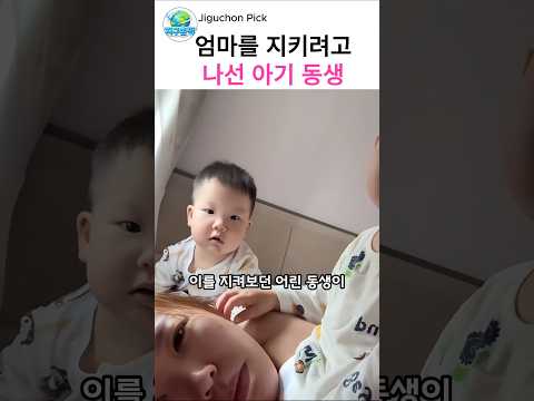 형이 엄마를 때리자 아기 동생이 한 행동 thumbnail