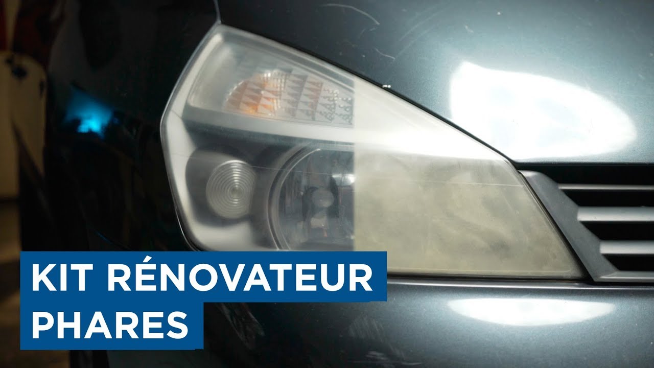 Rénovation phares de voiture : Nettoyage, ponçage et polissage