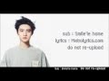 [Lyrics]EXO D.O feat.Chanyeol - Boyfriend