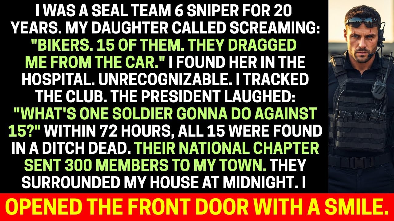 15 bikers attacked my daughter & mocked me, 300 members surrounded my house at midnight