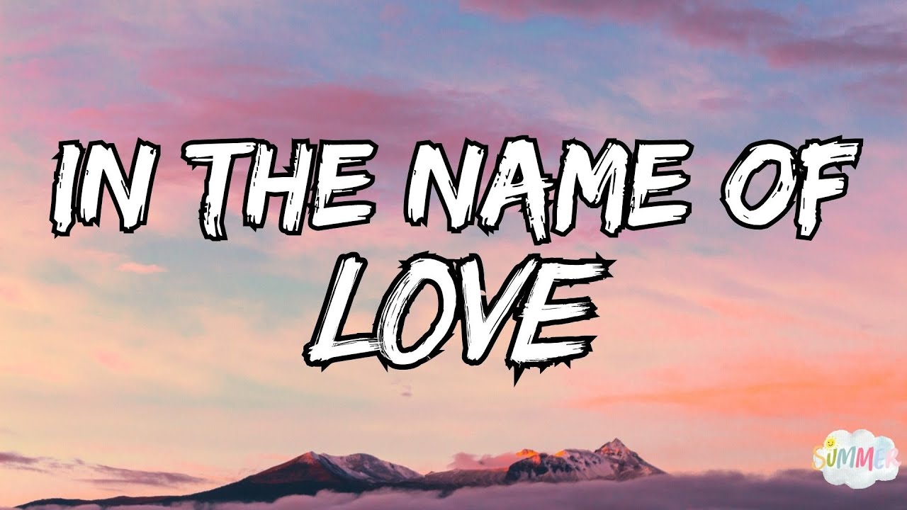 Martin garrix bebe rexha in the name of love lyrics youtube