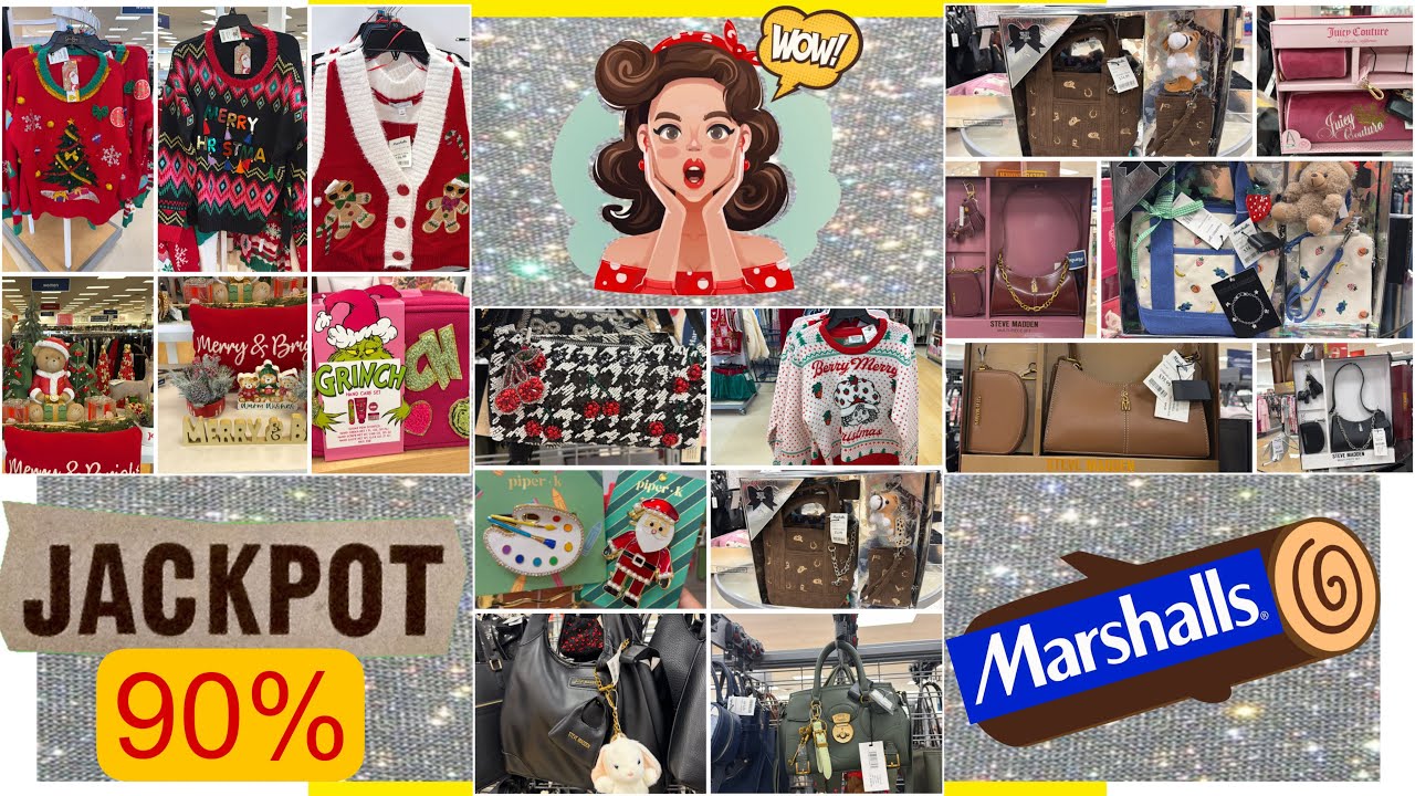 ¿CÓMO ES POSIBLE ESTO? 😱 MARCAS DE LUJO a PRECIOS RIDÍCULOS en MARSHALLS🔥NAVIDAD Y SETS🧸
