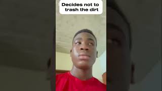 My CONSCIENCE made me do it😭#funnyvideo #funnyshorts