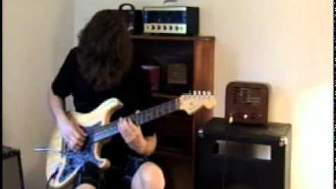 D-Lab 3 watt 6K6 vintage tube electric guitar amp demo