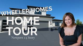 New Model Home Tour | Wheeler Homes | Newport 1.5 Story