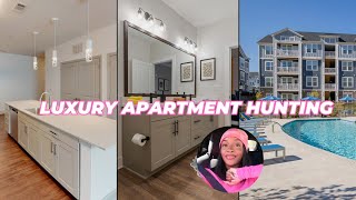 COME APARTMENT HUNTING WITH ME VLOG! Leaving NYC… | Janice Monaee