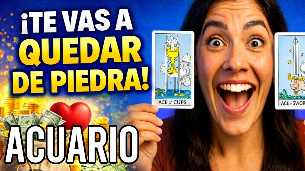 ACUARIO ⚠️ TE SORPRENDERAS!  TODO CAMBIARA EN UN CORTO PLAZO, ALGUIEN TE BUSCA DESPUES DE TANTO⚠️