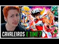 REACT CAVALEIROS DO ZODÍACO E TIME 7 (7 Minutoz)