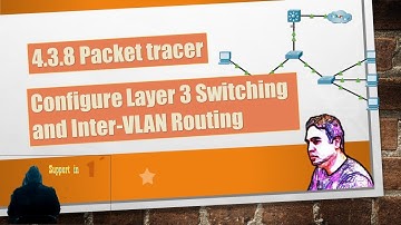 4.3.8 Packet Tracer – Configure Layer 3 Switching and Inter-VLAN Routing