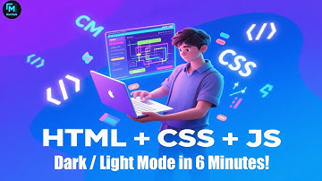 Dark & Light Mode Toggle with HTML, CSS & JavaScript | Beginner Frontend Project