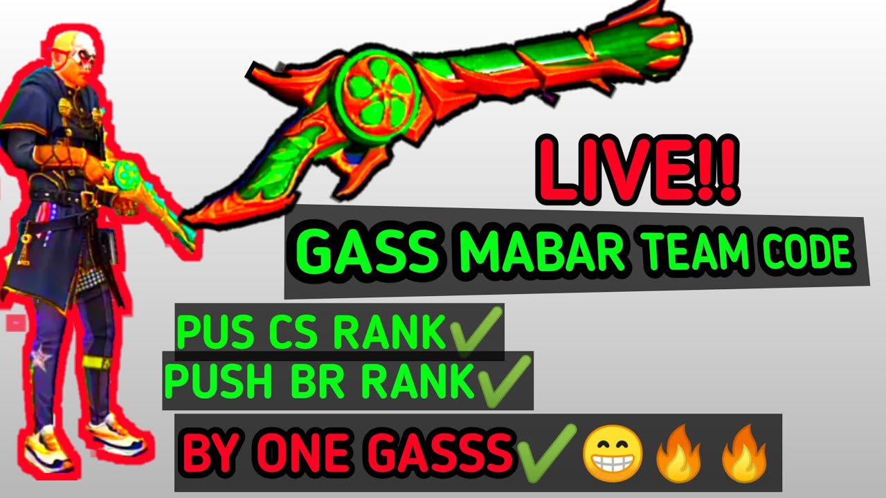 FF TEAM CODE, gas mabarrr - YouTube