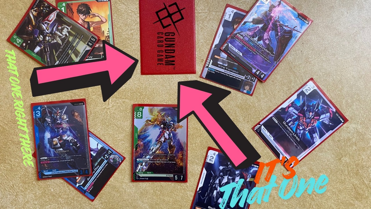 Самая СИЛЬНАЯ карта в карточной игре Gundam