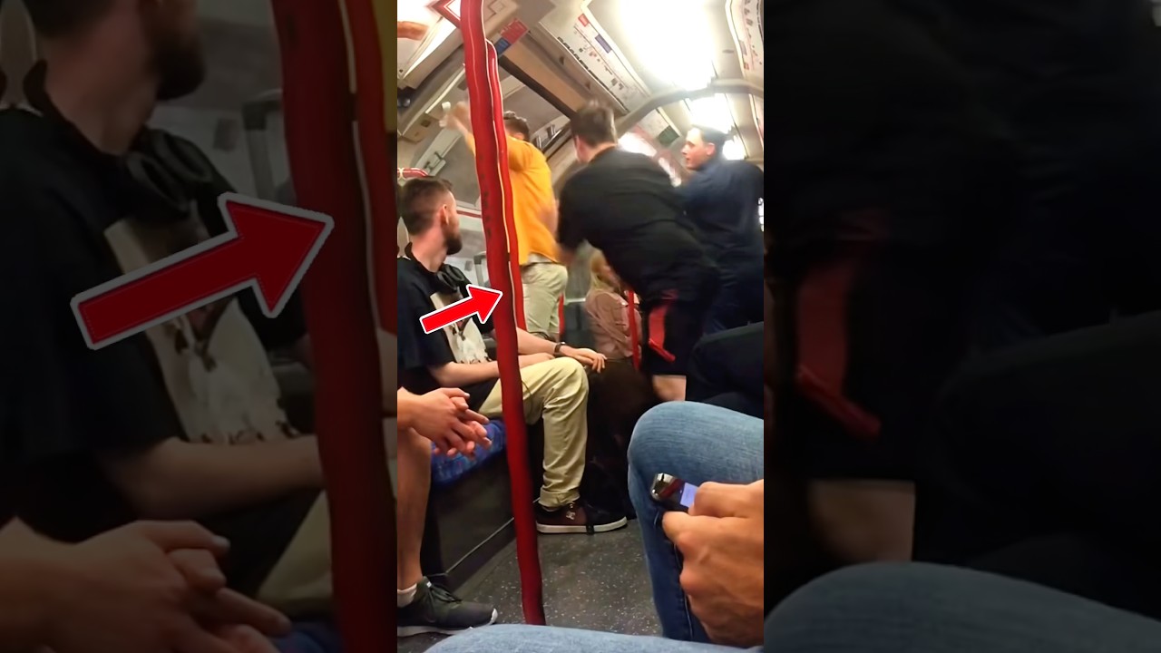 Die ganze U-Bahn hatte genug von ihm! 🚇