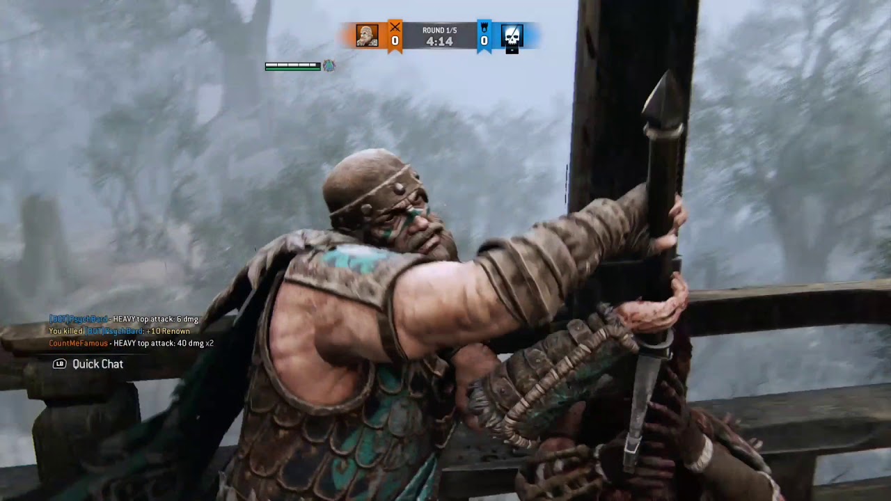 For Honor First Match of the Day YouTube