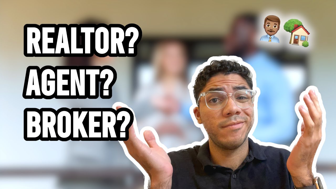 Real Estate Agent vs. Broker vs. Realtor What's the Difference? YouTube