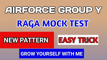 RAGA MOCK TEST AIRFORCE GROUP Y AIRFORCE GROUP Y PRACTICE SET
