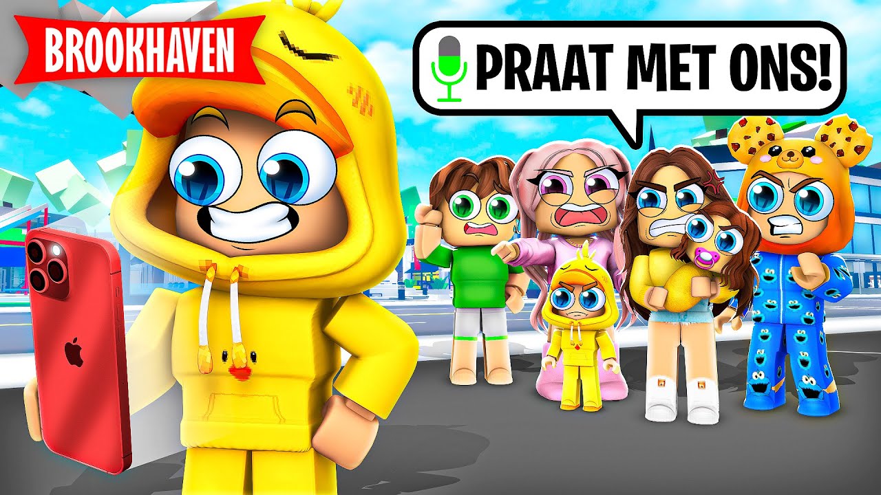 Ik NEGEER Mijn Vrienden Voor 24 UUR In Brookhaven! (Roblox)