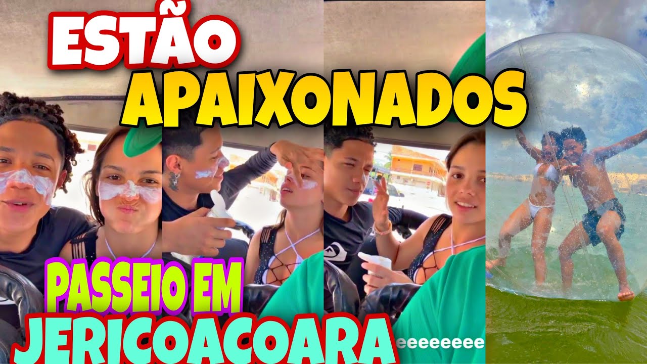 BABADO! KAMYLINHA E ANDYN TROCANDO CARINHO PASSANDO PROTETOR SOLAR + PASSEIO EM JERICOACOARA 👀😱