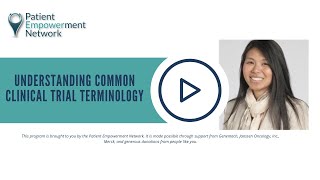 Understanding Common Clinical Trial Terminology