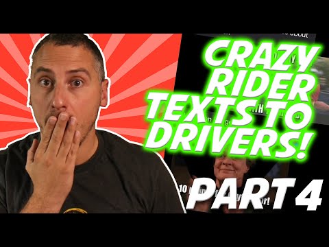 Crazy Uber Lyft And DoorDash Texts Riders Send Drivers PART 4