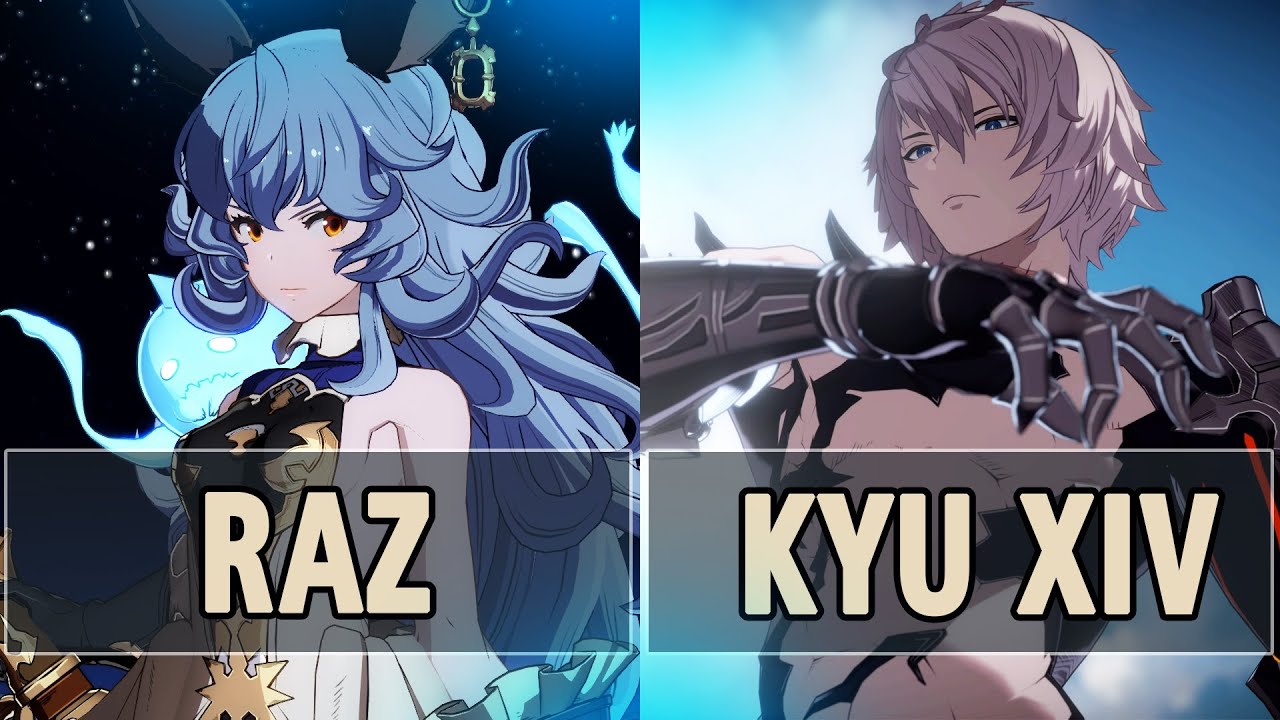 GBVSR:🔥Raz (Ferry) Vs Kyu | XIV (Lucilius)🔥| High Level Gameplay.