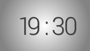 19 Minutes 30 seconds countdown Timer - Beep at the end | Simple Timer (nineteen min thirty sec)