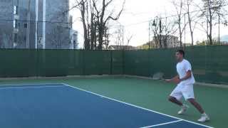 Stefan Radenovic - College Tennis Recruiting Video 2014